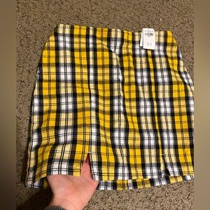 Hollister Plaid Skirt, NWT